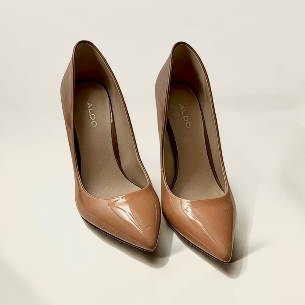 ALDO patent ombré stiletto pumps